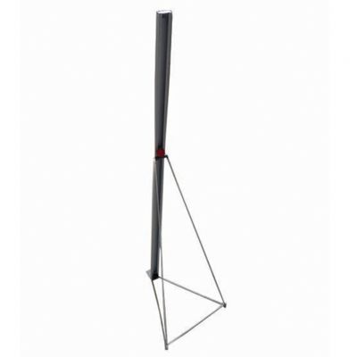 Peana Metálica Vertical Plegable - Mínimo 30x160 cm